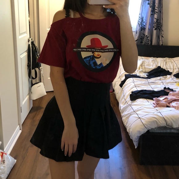 Red Graphic Tee - Picture 1 of 2